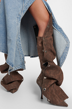 ‘Vulgar Behavior’ Knee Heel Boot