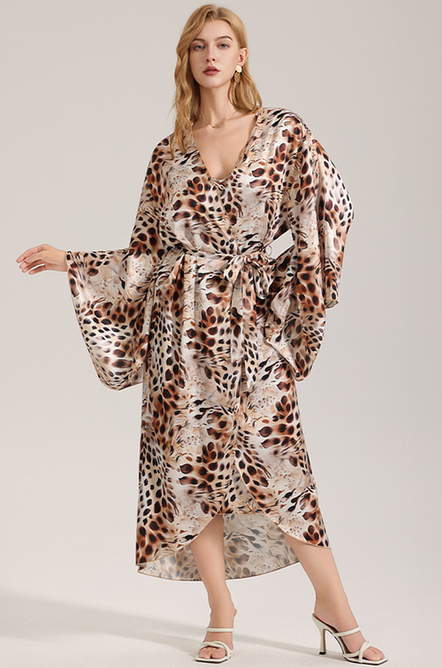 Sauvage Élan Kimono Wrap Dress