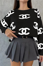 ‘CC’ Logo Sweater