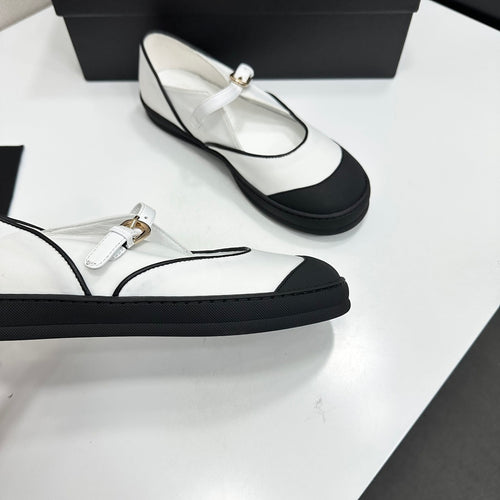 CHANEL Mary Jane Sneaker Ballet Flats