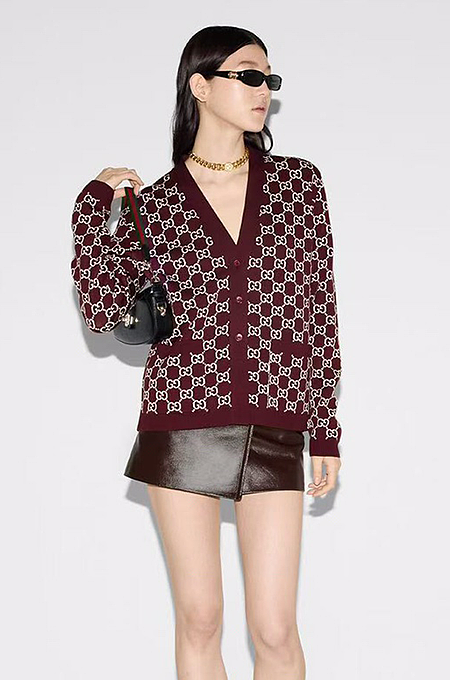 GG Jacquard Cardigan