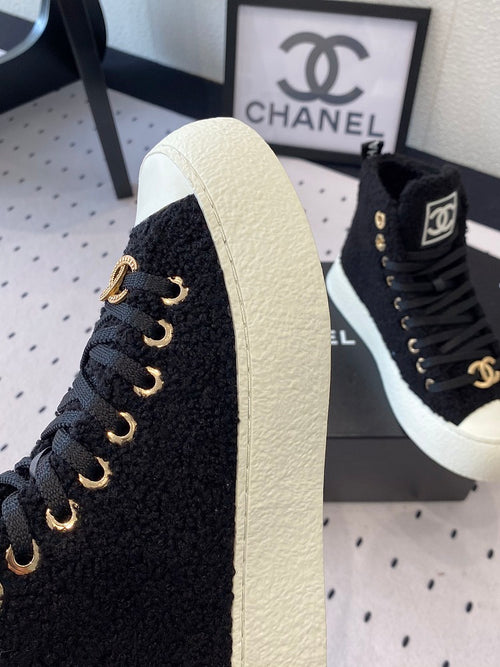 CC Shearling Sneakers