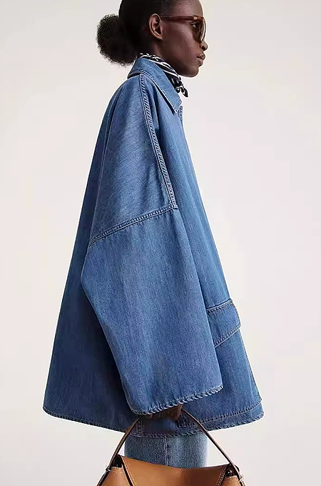 ‘Reckless Denim & Co.’ Denim Top