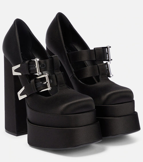 ‘Cashmere Luxury’ Platform Chunky Heel