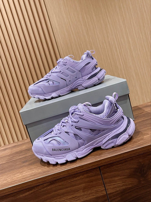 Triple -S 3.0 Track Sneaker in Purple