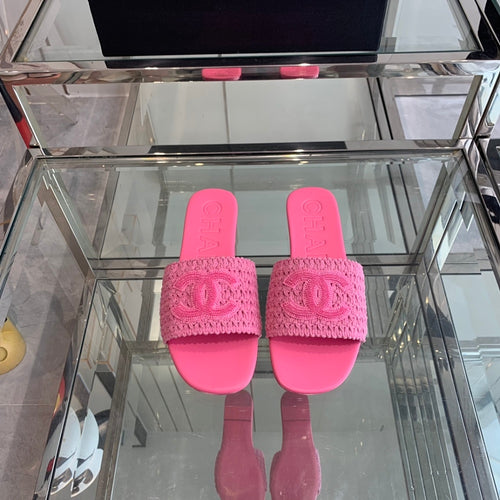 ‘CC’ Knitted Sandal