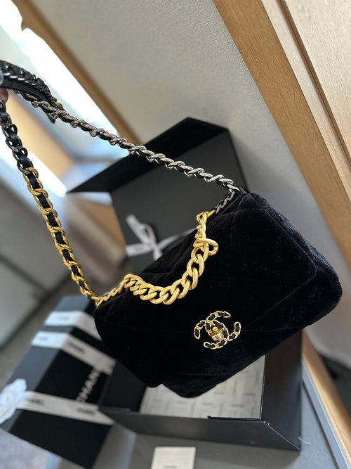 CC Velvet Bag