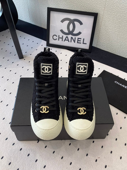 CC Shearling Sneakers