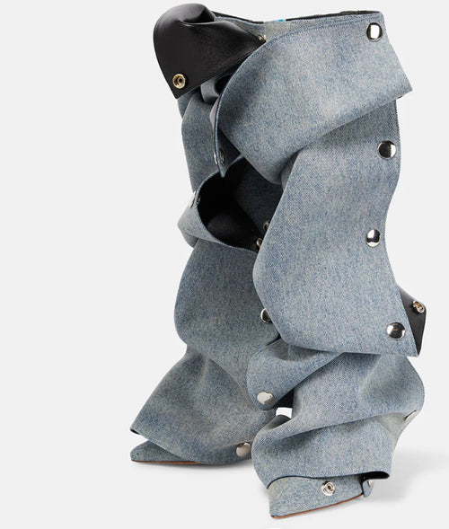 ‘Vulgar Behavior’ Knee Boot