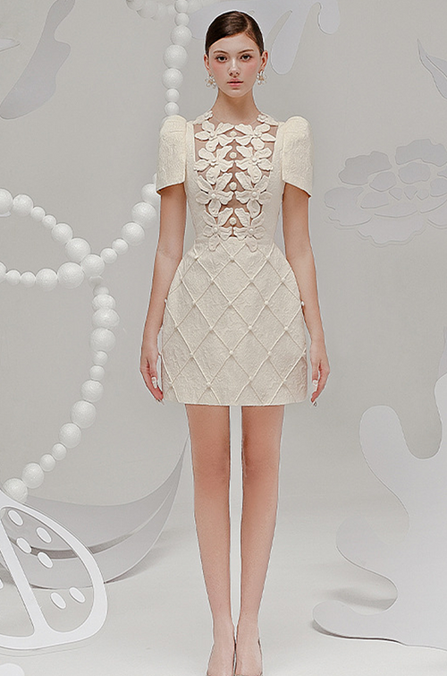 Nuage d’Ivoire Mini Dress