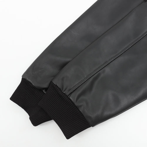 “Burberry Blackout” Men’s Varsity Jacket