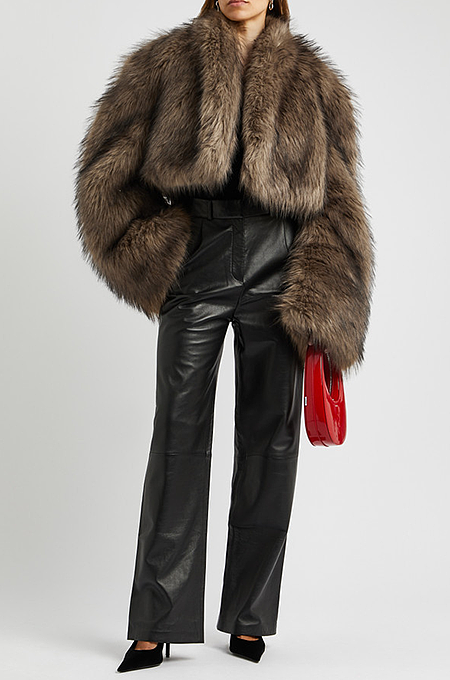 ‘Cora’ Lux Mink Fur Coat