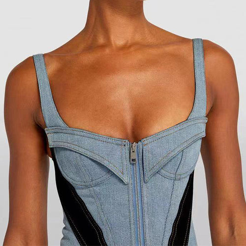 ‘Oasis’ Denim Dress