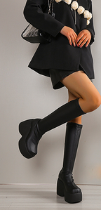 ‘Hora Heritage’ Platform Knee Boots