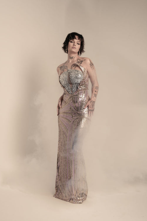 ‘Rêve de Métal’ Gown