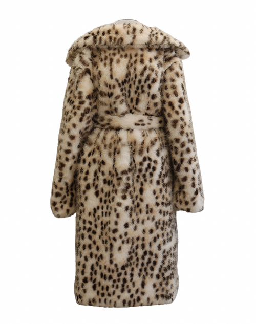 ‘Blaire’ Leopard Fur Coat