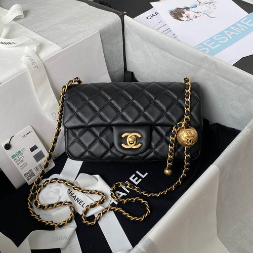 Chanel Lambskin Shoulder Bag