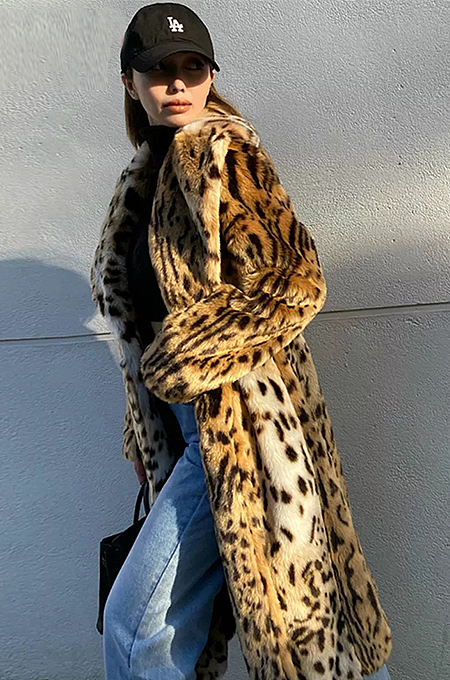 ‘Makucha’ Leopard Fur Coat