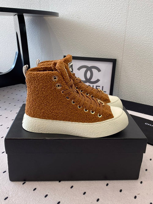 CC Shearling Sneakers