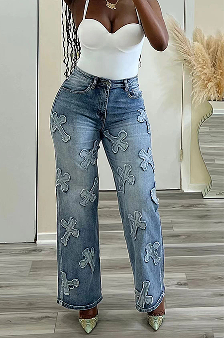 ‘Don’t Cross Me’ Jeans