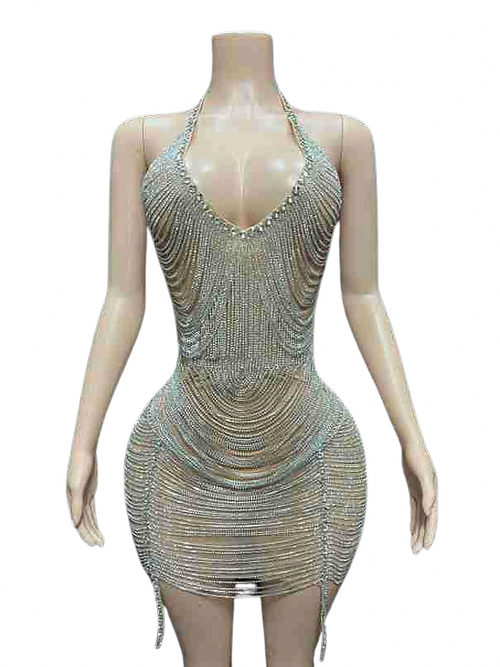 ‘Riri’ Luxury Diamond Dress