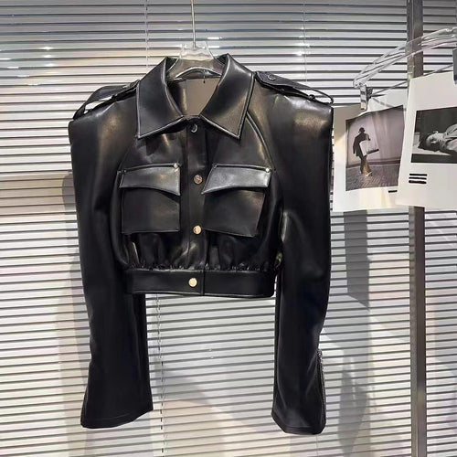 ‘Astra’ Leather Jacket