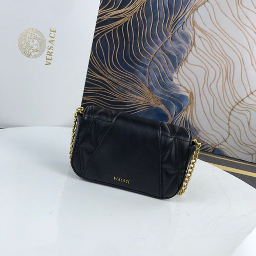 Versace Logo Plaque Bag