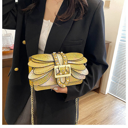 'Anoush' Snakeskin Bag