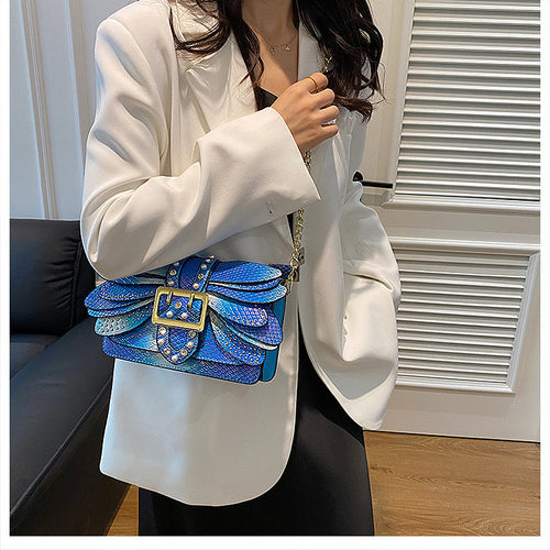 'Anoush' Snakeskin Bag