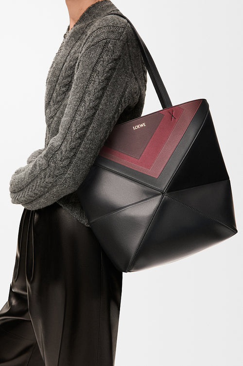 Loewe Puzzle Edge Tote in Tri-Tone Leather