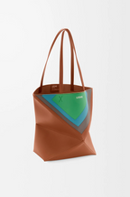 Loewe Geometric Puzzle Leather Tote Bag