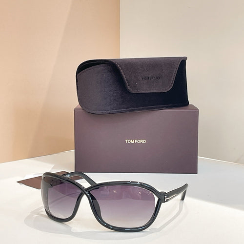 Tom Ford Oversized Gradient Shield Sunglasses