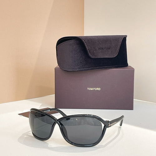 Tom Ford Oversized Gradient Shield Sunglasses