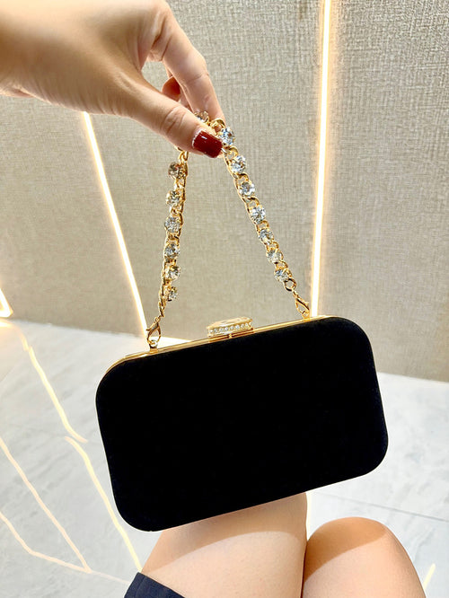 'Zinovia' Crystal Handbag