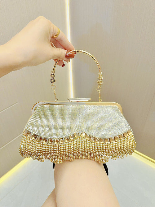 "Mahina' Rhinestoned Bag