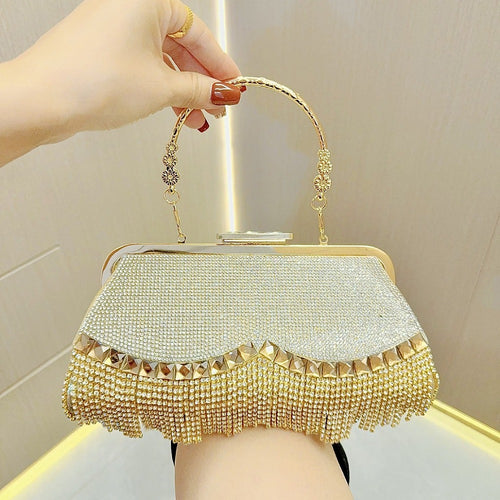 "Mahina' Rhinestoned Bag