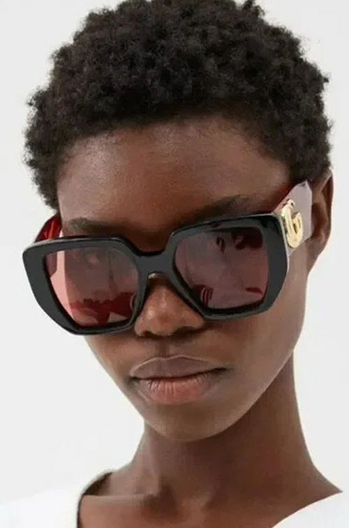 Gucci Oversized Square GG Logo Sunglasses Collection