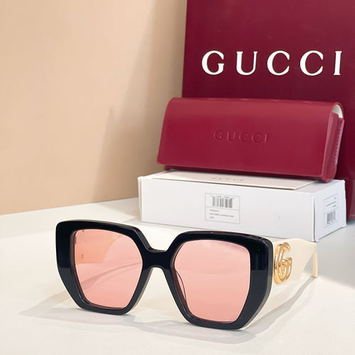 Gucci Oversized Square GG Logo Sunglasses Collection