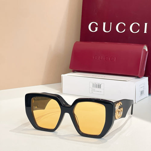 Gucci Oversized Square GG Logo Sunglasses Collection