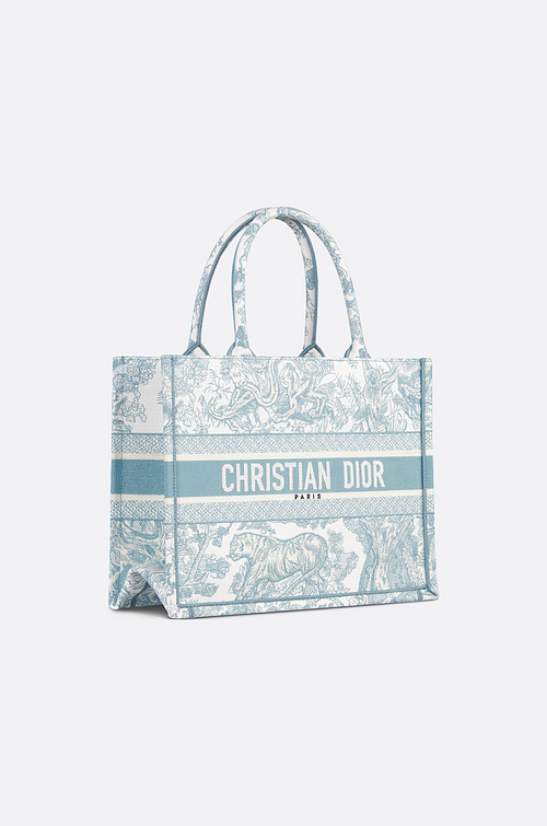 Dior Blue Toile de Jouy Book Tote – Medium