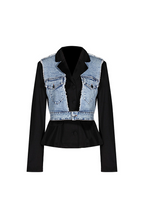 Noir Vestige Denim Hybrid Blazer