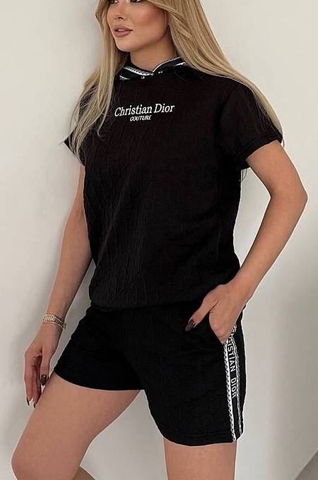Dior Couture Monogram Hoodie Set