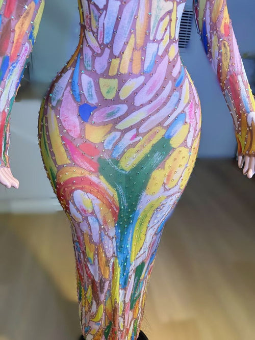 'Eirene' Lux Dress