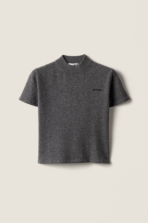 Miu Miu “Luna Cashmere Knit Tee