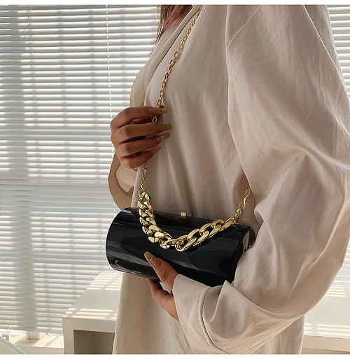Aurum Cylindre Chain Clutch