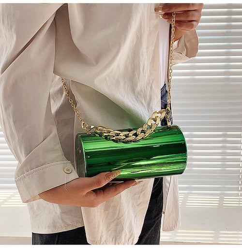 Aurum Cylindre Chain Clutch