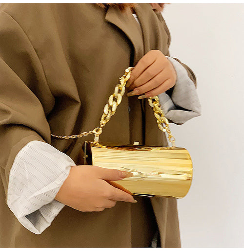 Aurum Cylindre Chain Clutch