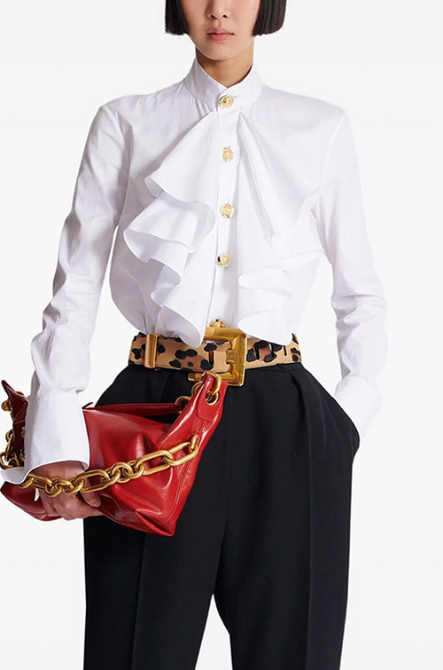 Château d’Or – Embellished Ivory Power Suit
