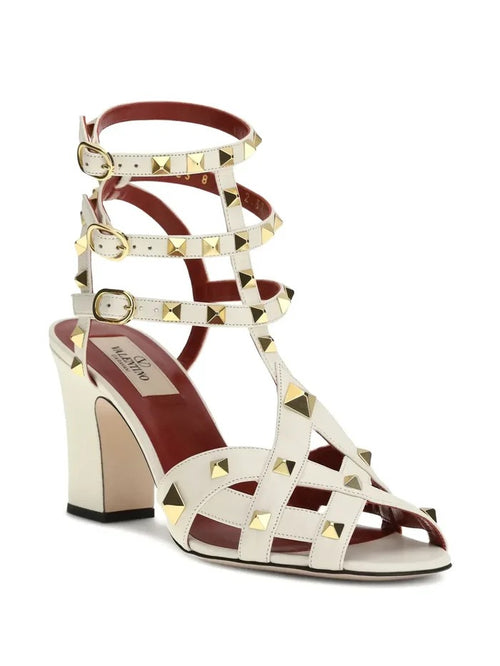 Valentino Garavani Rockstud Leather 60mm City Sandals