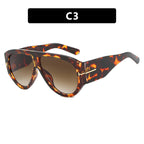 Cavalier Luxe Oversized Shield Sunglasses — Limited Luxe Edition